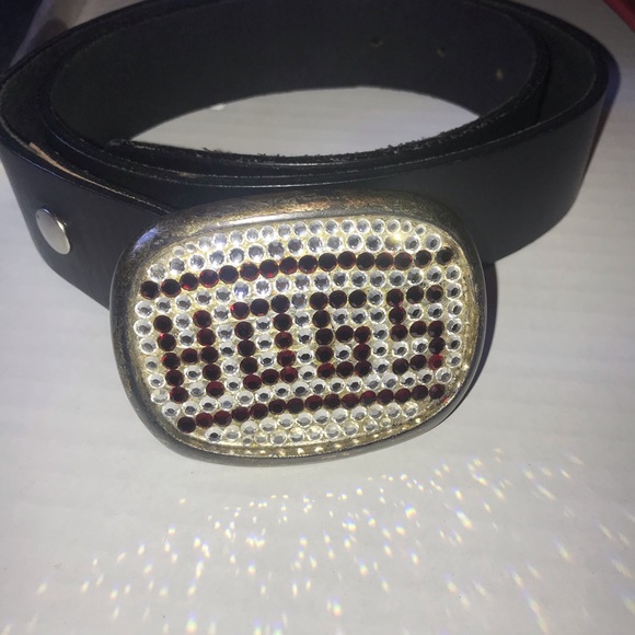 Rare...AR Razorback 36.25”’HOGS Rhinestone Buckle - Picture 2 of 6